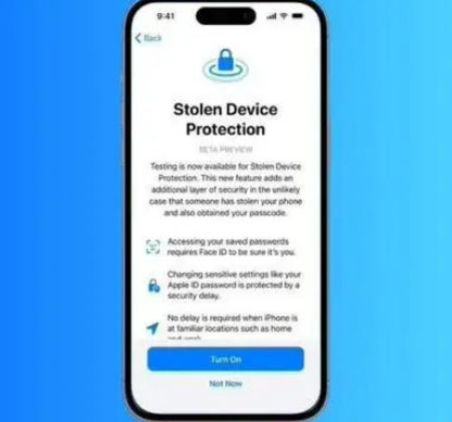 桐乡苹果授权维修店分享被盗设备保护功能开启方法 