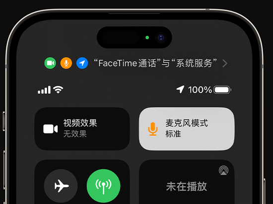 桐乡苹果授权维修网点分享iPhone在通话时让你的声音更清晰 