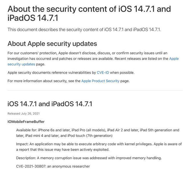 桐乡苹果手机维修分享iOS 14.7.1 正式版更新内容及升级方法 